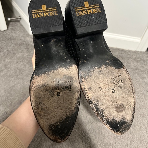 Vintage Dan Post python cowboy boots - Picture 9 of 11